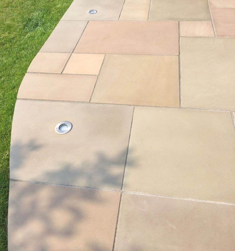 Raj Green Sandstone Pavings Indianstone.in